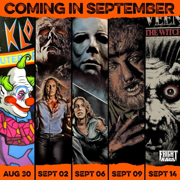 SEPTEMBER 2022 PREVUES OF COMING ATTRACTIONS FrightRags