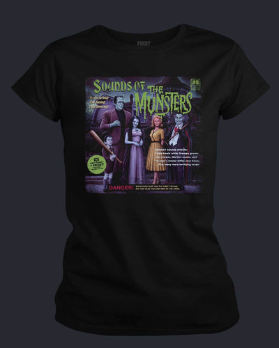 The Sounds of The Munsters - Womens Womens T-Shirt Fright-Rags