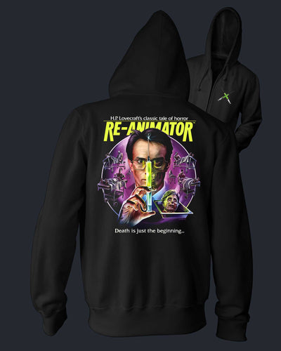 Death Is Just The Beginning - Zippered Hoodie