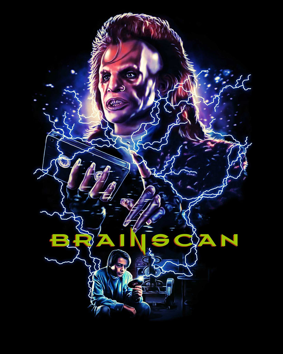 BRAINSCAN 90's Horror Movie TShirt FrightRags