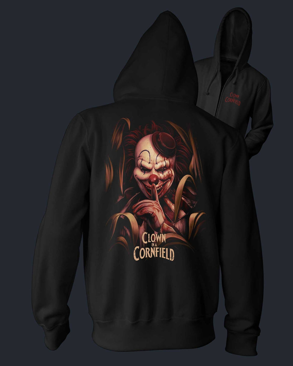Urban Backwoods Clown I Hoodie - Premium Print Hooded Sweatshirt For Men & Women - View #2