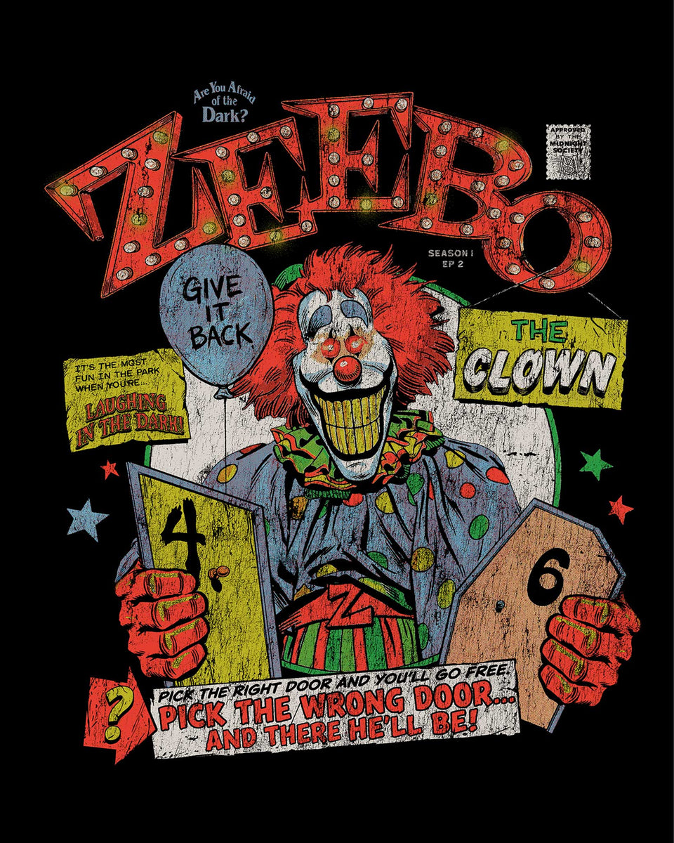 Zeebo the Clown - Comfort Colors | Fright-Rags
