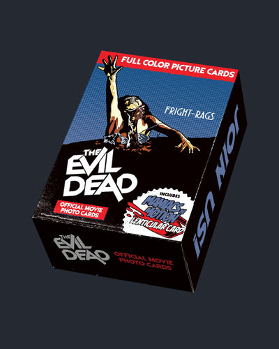 The Evil Dead Trading Cards - Factory Box WaxPack Fright-Rags 