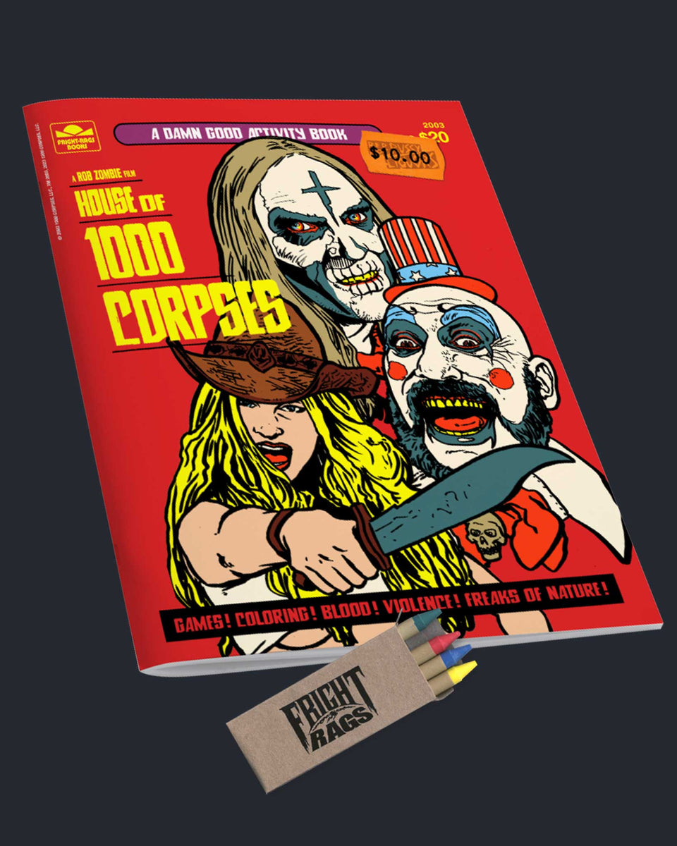 House of 1000 Corpses - Activity Book | Fright-Rags