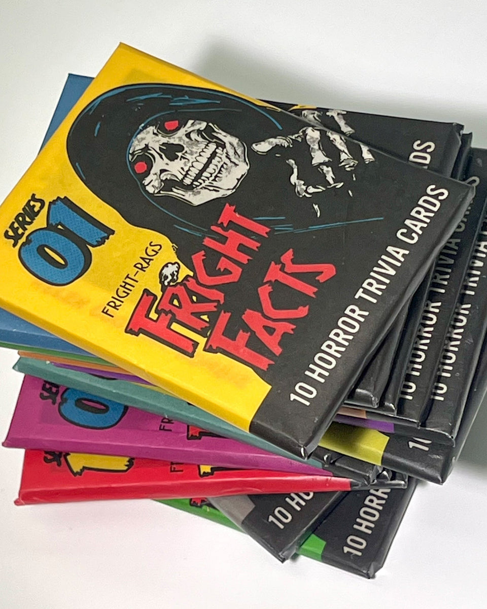 Fright Facts Trading Cards - Complete Set (All 12 packs)