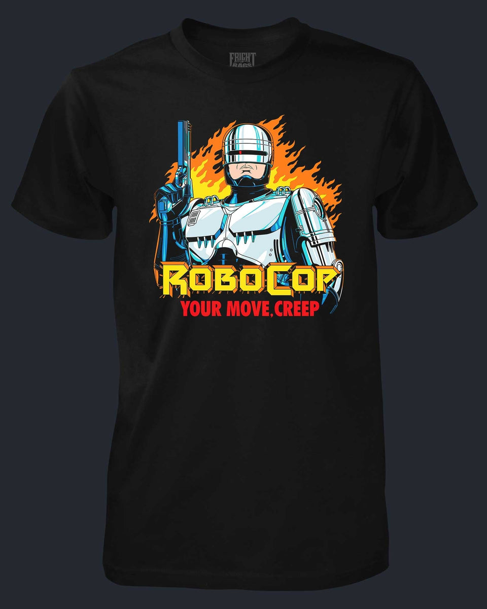 Fright-Rags | Robocop - Your Move, Creep Licensed Robocop T-Shirt