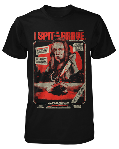 I Spit On Your Grave - 40th Anniversary Shirt Fright-Rags