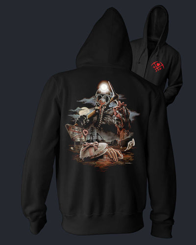 The Bloody Miner - Zippered Hoodie