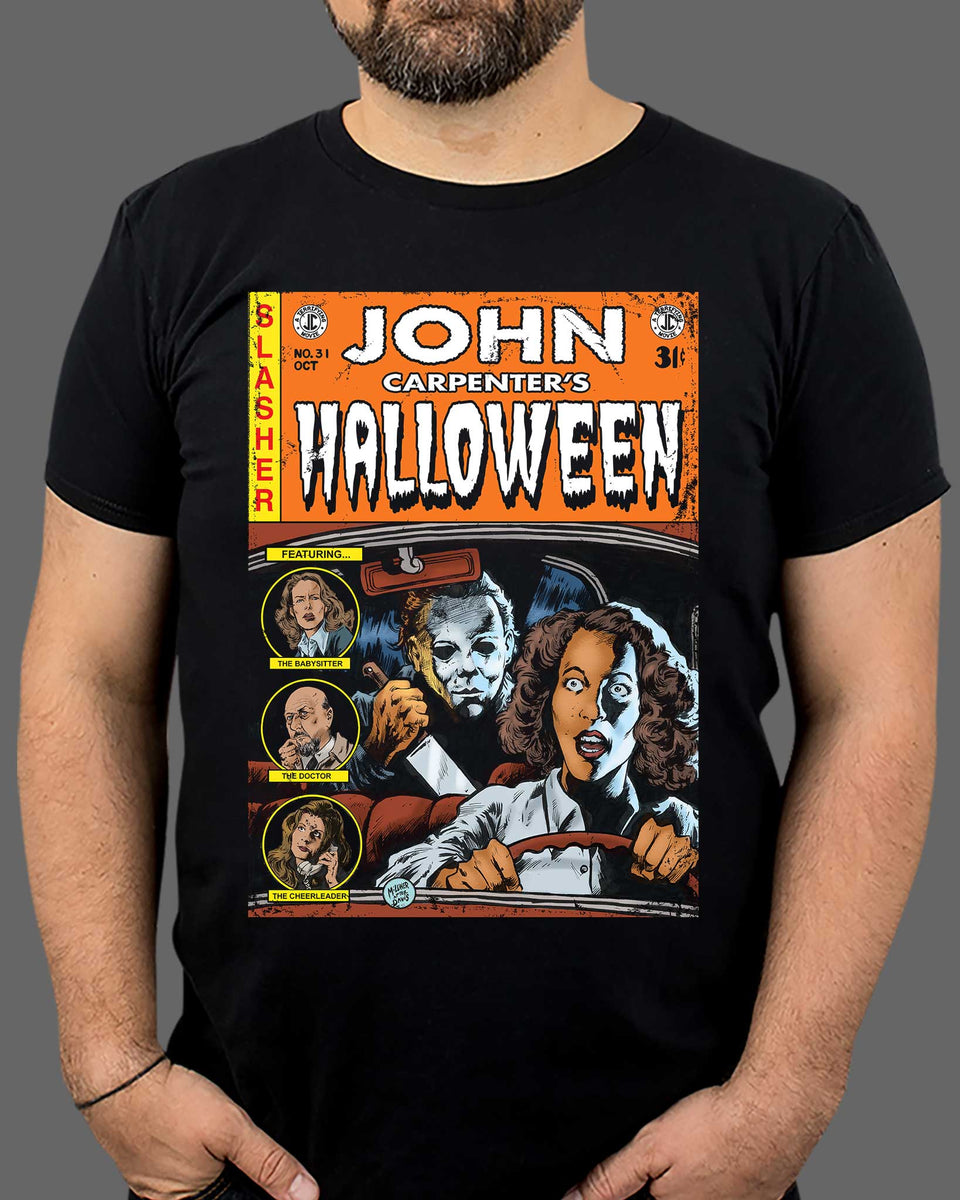 JOHN CARPENTER'S HALLOWEEN Michael Myers Halloween Movie TShirt