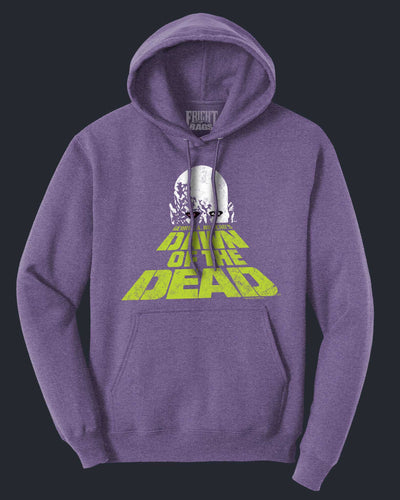Dawn of the Dead Classic - Purple Pullover Hoodie

