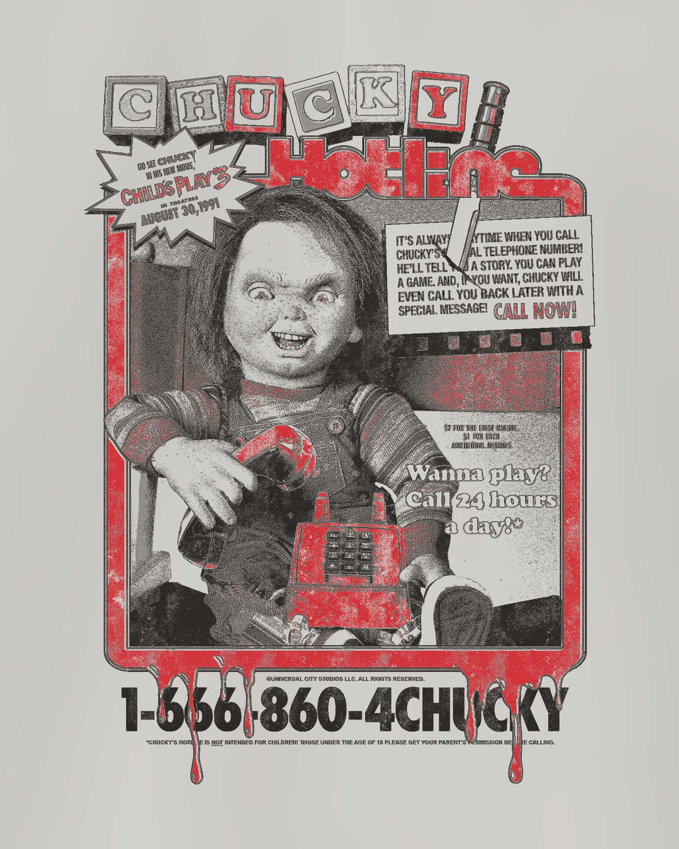 CHUCKY Officially Licensed Horror TShirt and more! FrightRags