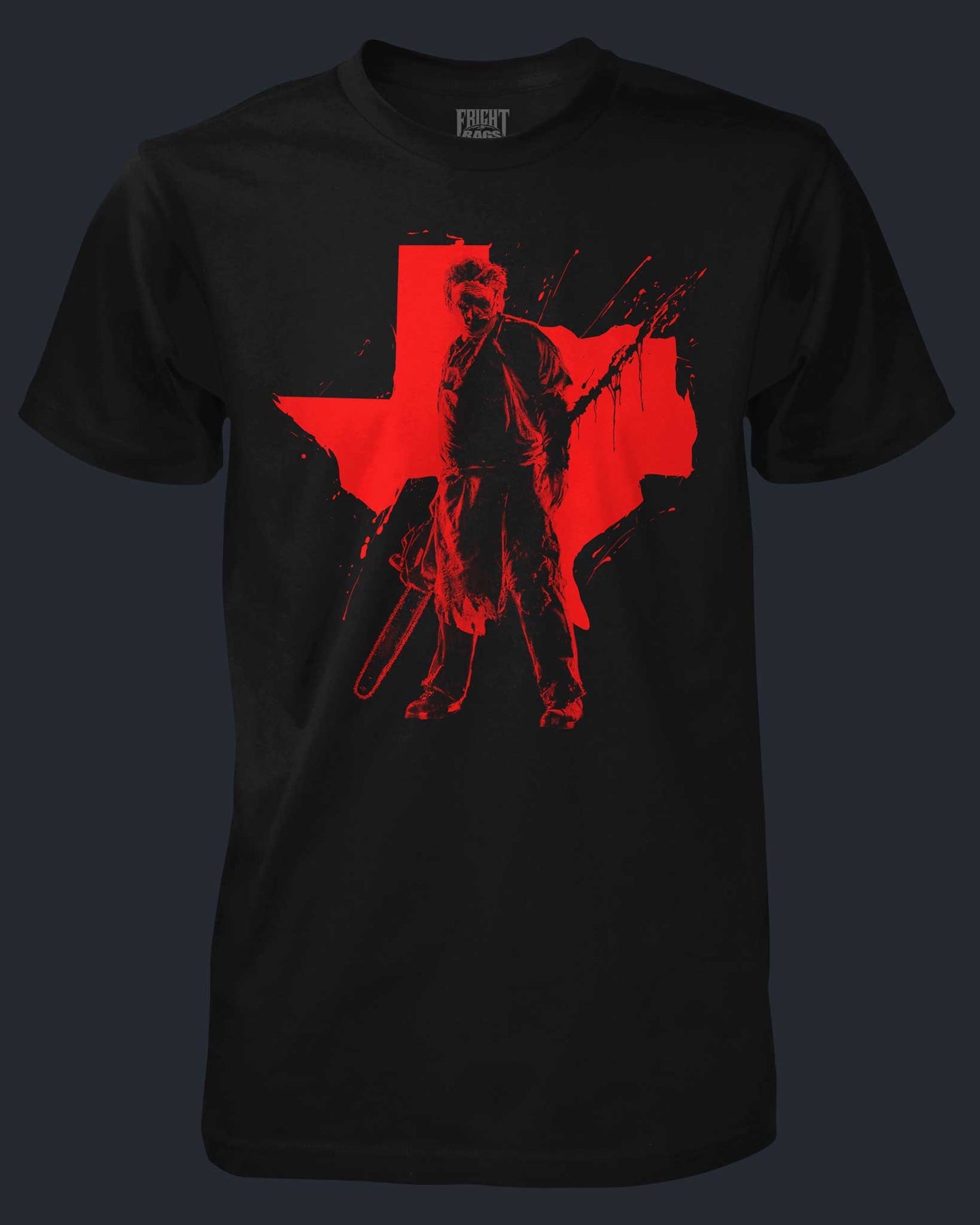 leatherface dress shirt Rock Off The Texas Chainsaw Massacre 'Leather Face' Unisex Long Sleeve Shirt (US, Alpha, Medium, Regular, Regular, Black)