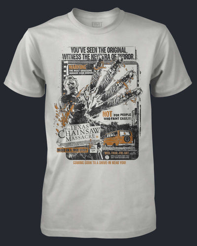 The Texas Chainsaw Massacre (2003) - Drive-In Ad Shirt Fright-Rags 