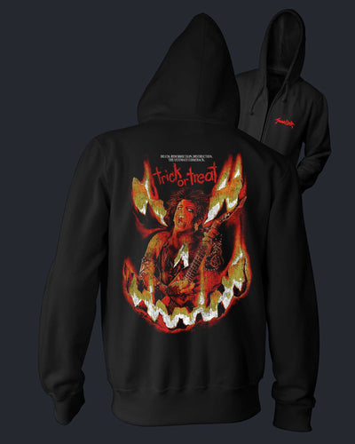 Trick or Treat Classic - Zippered Hoodie Hoodie Fright-Rags 