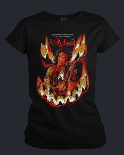 Trick or Treat Classic - Womens Womens T-Shirt Fright-Rags 