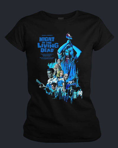Night of the Living Dead - 55th Anniversary - Womens Womens T-Shirt Fright-Rags 