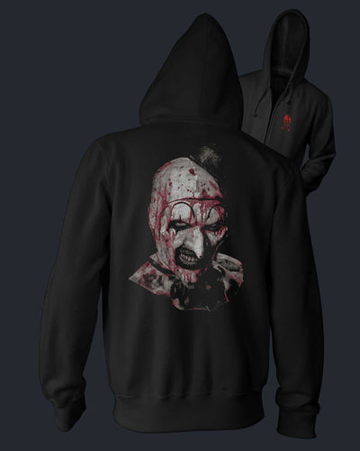 Art the Clown - Zippered Hoodie