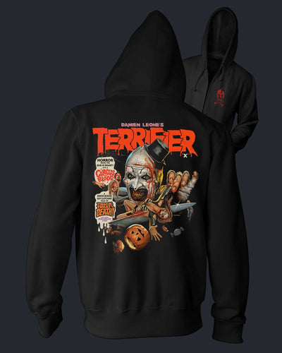 Damien Leone's Terrifier Zippered Hoodie