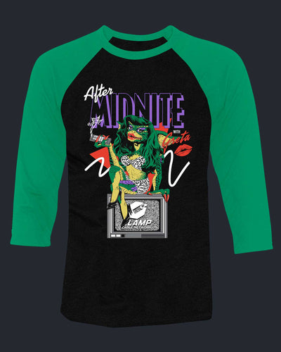After Midnight with Greta - Baseball Tee
