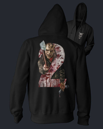 Black Phone 2 - He's Here! - Zippered Hoodie