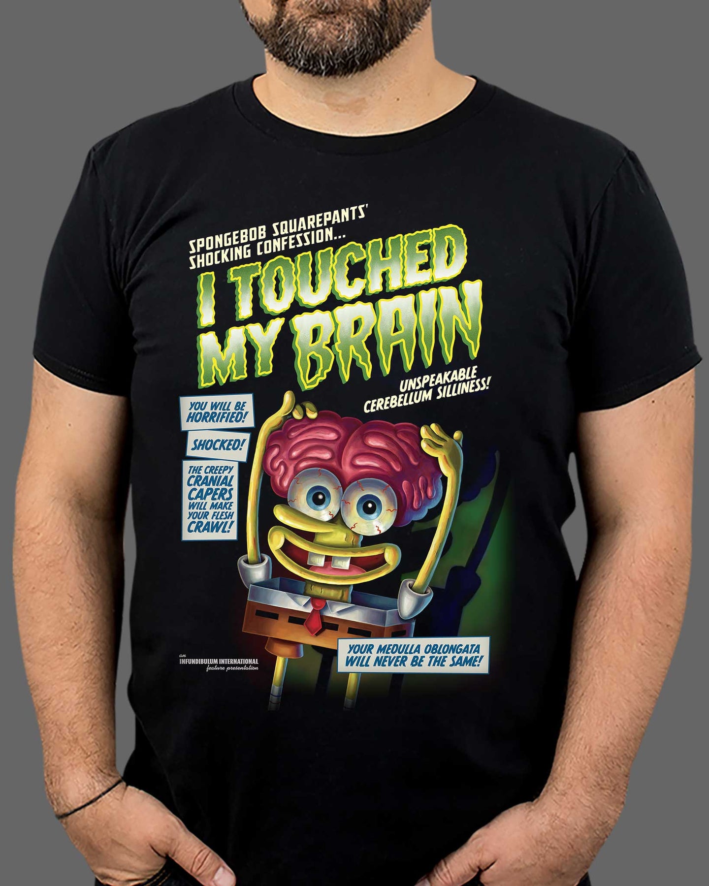 Spongebob Squarepants - I Touched My Brain | Fright-Rags