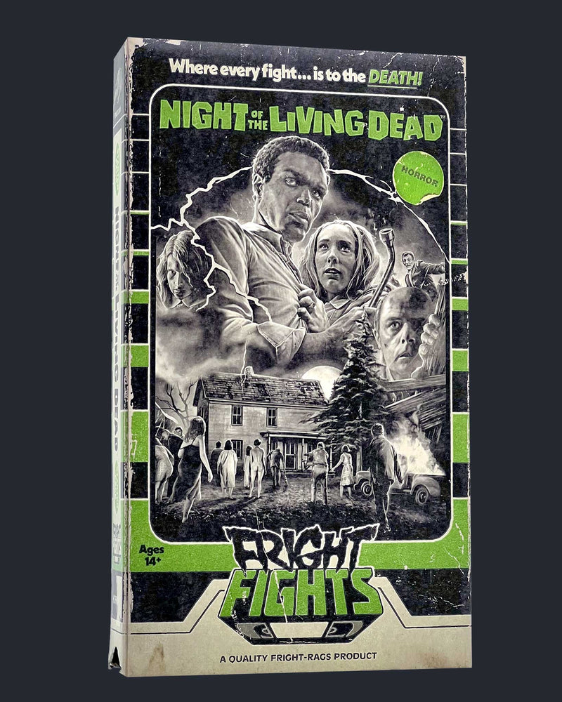 Night of the Living Dead Fright Fights Game Board Game Fright-Rags 