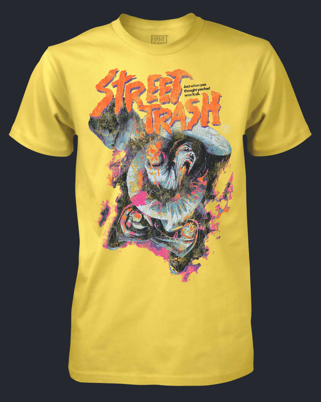 T-shirt Fright Rags Misfits X Friday The 13th - Fiend From Crystal Lake - Taille 2XL Noir - Neuf