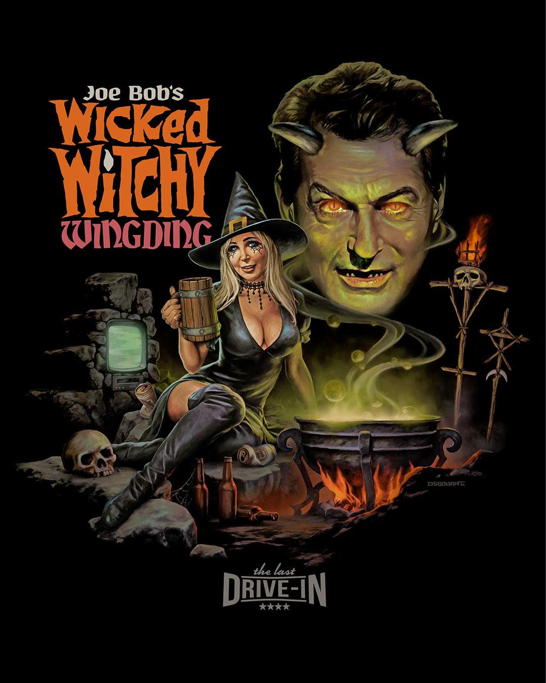 Joe Bob's Wicked Witchy Wingding - Zippered Hoodie | Fright-Rags