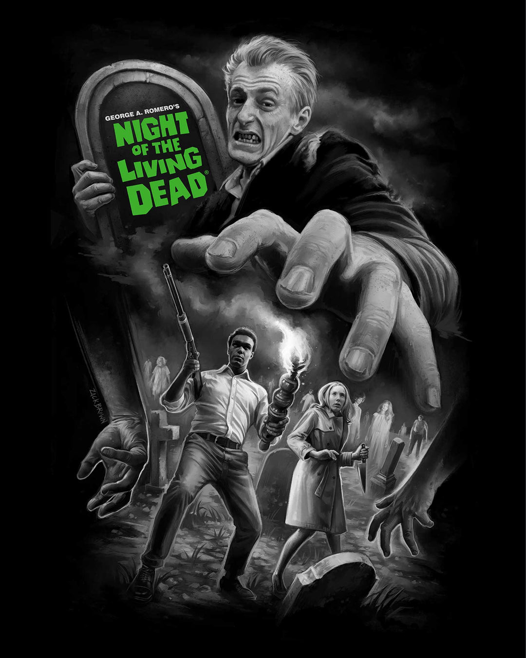 They Won't Stay Dead! - Zippered Hoodie | Fright-Rags