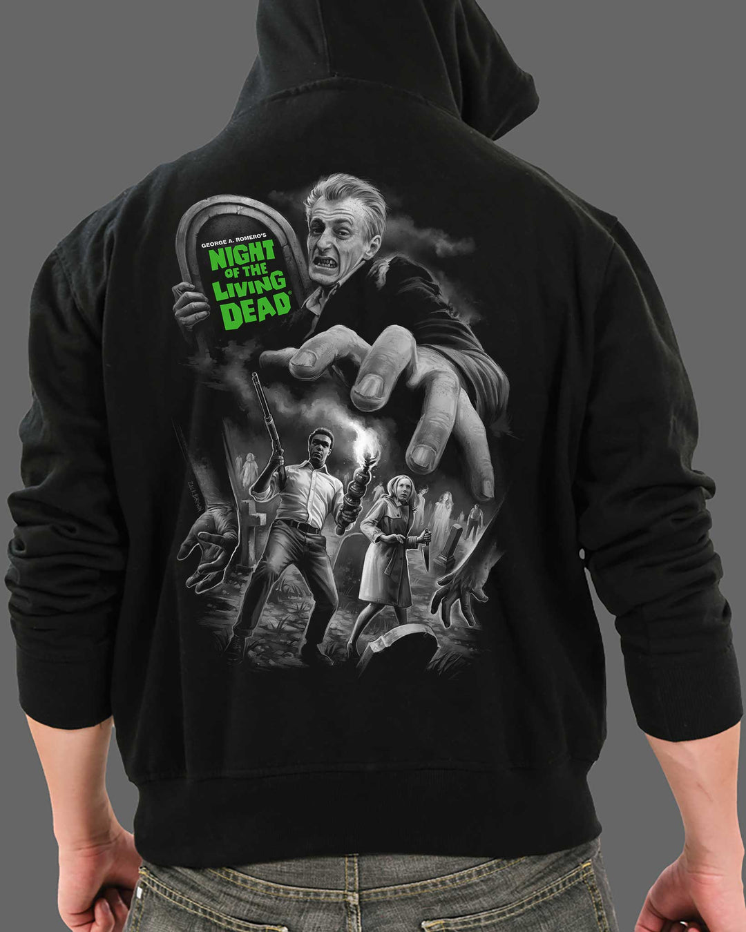 They Won't Stay Dead! - Zippered Hoodie | Fright-Rags