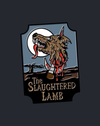 The Slaughtered Lamb - Enamel Pin Pin Fright-Rags