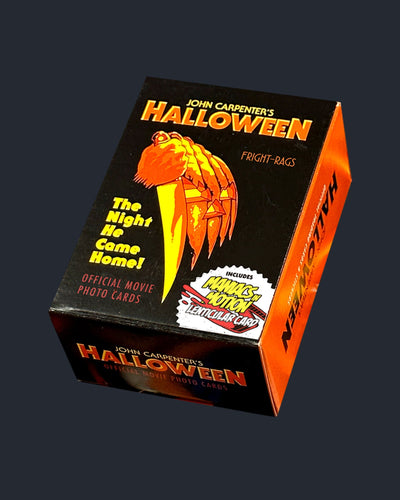 Halloween Trading Cards - Factory Box WaxPack Fright-Rags