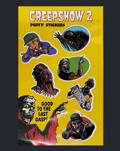 Creepshow 2 Puffy Sticker Pack