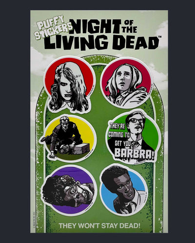 Night of the Living Dead Sticker Pack