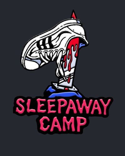 Sleepaway Camp Enamel Pin - Poster