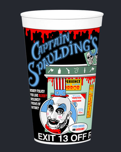 Captain Spaulding's Museum of Monsters and Madmen Souvenir Cup