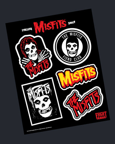 The Misfits Vinyl Sticker Sheet
