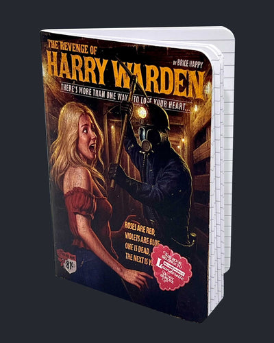 My Bloody Valentine - Pulp Novel Pocket Notebook Book Fright-Rags 