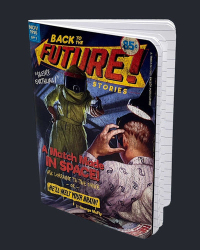 Back to the Future - Pulp Novel Pocket Notebook Book Fright-Rags 