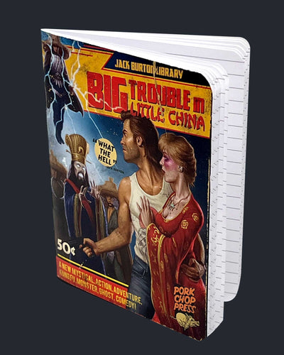 Big Trouble in Little China - Pulp Novel Pocket Notebook Book Fright-Rags 