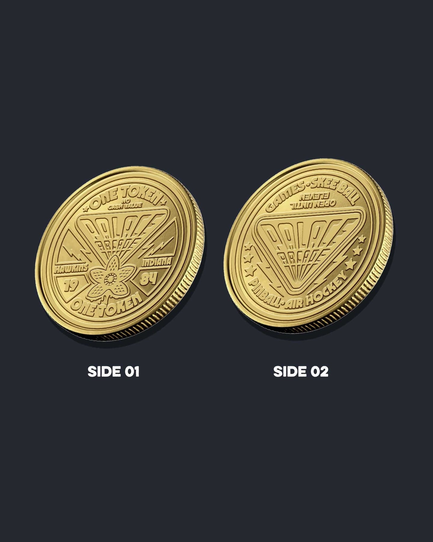 Arcade Token Card Palace Arcade Game Token | Fright-Rags