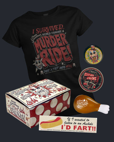 Captain Spaulding's Museum of Monsters and Madmen Box Set - Womens
