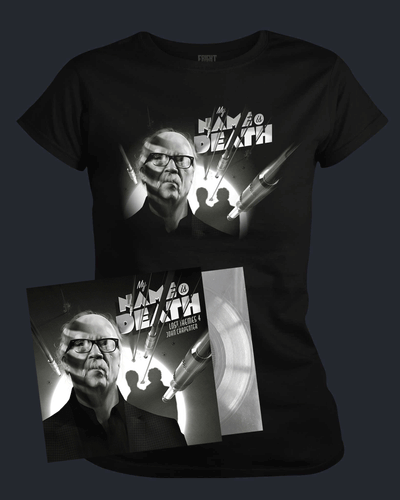 John Carpenter's My Name is Death Flexi Disc and T-Shirt Set - Womens Womens T-Shirt Fright-Rags 