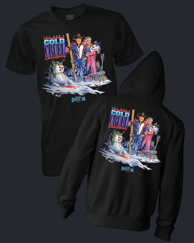 Tier 2: Joe Bob's Cold Cruel Christmas (T-Shirt and Zippered Hoodie)