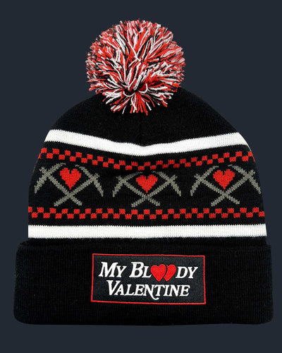 My Bloody Valentine Winter Pom Beanie Hats Fright-Rags 