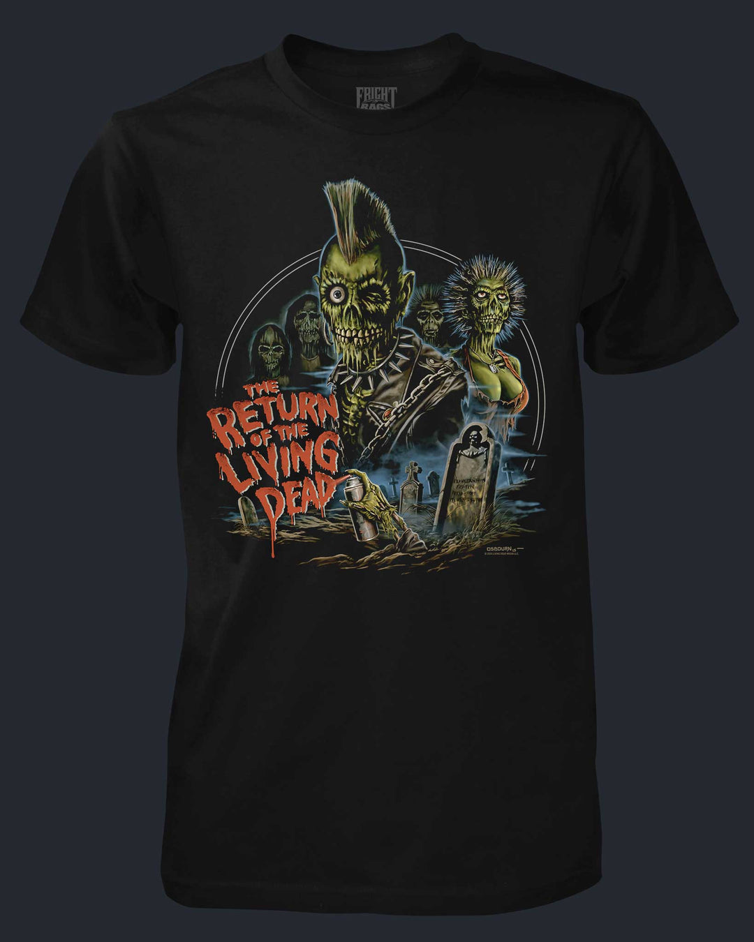✴︎新品✴︎BUMP 20 THE LIVING DEAD TEE The Return Of The Living Dead Mohawk Zombie T-Shirt | Hot Topic