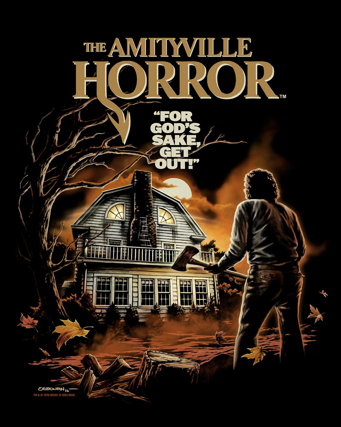 Horror Fright Rags The Amityville Horror SM / Black | Fright-Rags