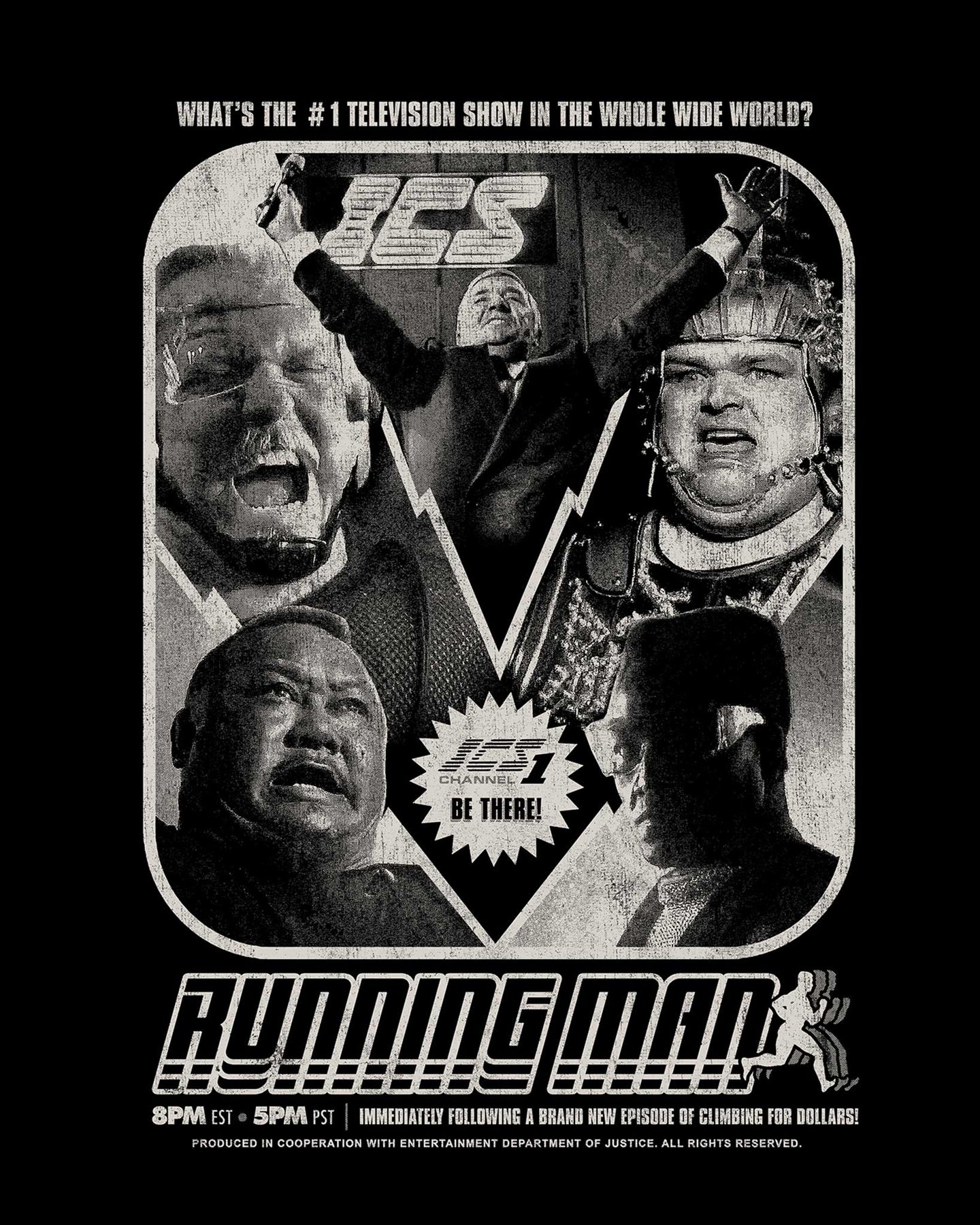 The Running Man | Fright-Rags