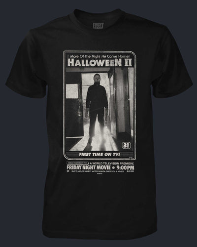 Halloween II - TV Ad Shirt DTG 