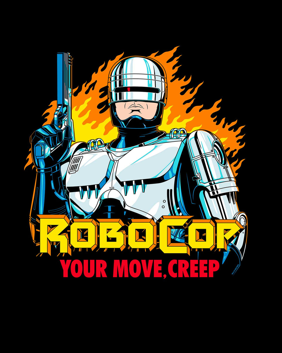Fright-Rags | Robocop - Your Move, Creep Licensed Robocop T-Shirt ...